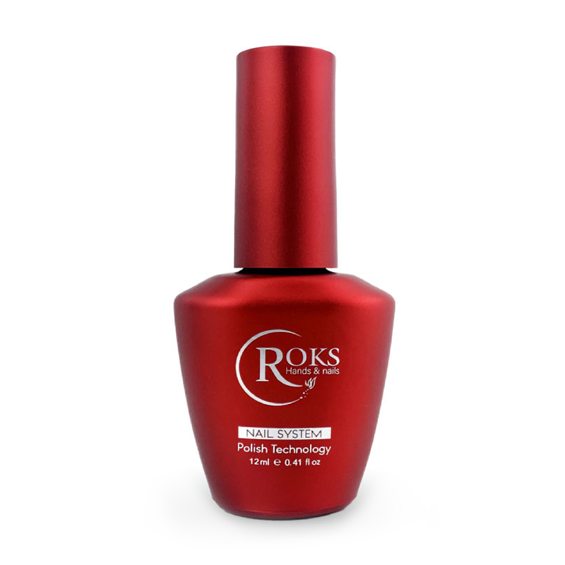 Матовий топ для гель-лаку Roks Matte Top Non-Wipe без липкого шару, 12 мл
